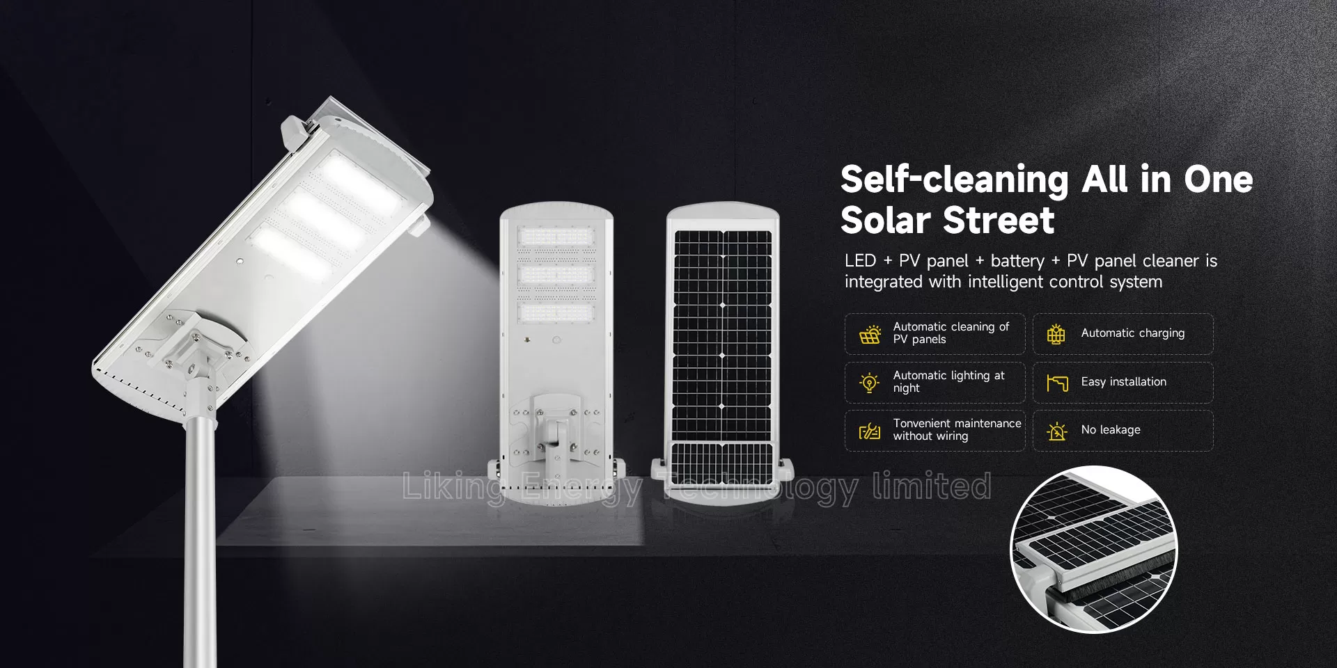 Produsen lampu jalan tenaga surya