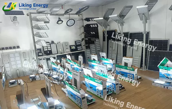 266 set BC Light-200W taman LED surya daya tinggi