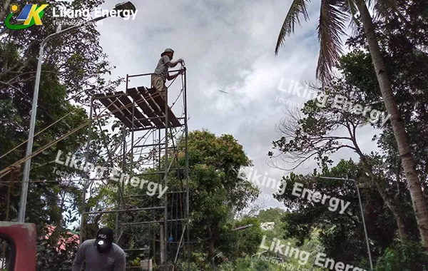 220 set lampu surya terpisah (MP) 60W