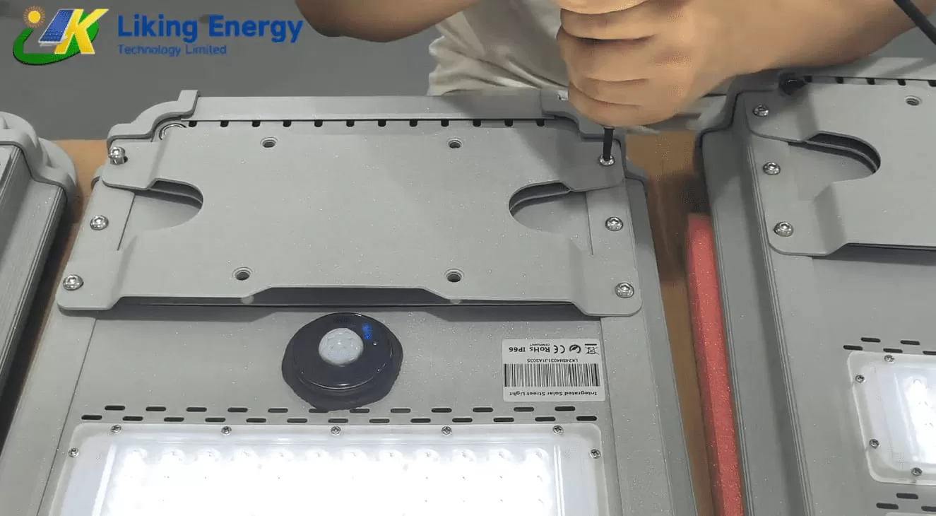 Suka H40W lampu jalan surya kualitas tinggi lampu jalan surya terintegrasi