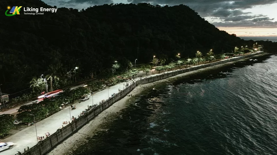 Aplikasi dari berbagai jenis lampu jalan surya